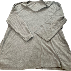 Made For Life Gray Top Women’s Size XL   Neck‎ 3/4 Sleeves